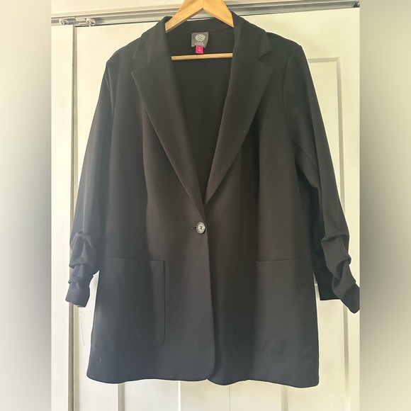 Vince Camuto Black Blazer size 2X, like new - Picture 1 of 8